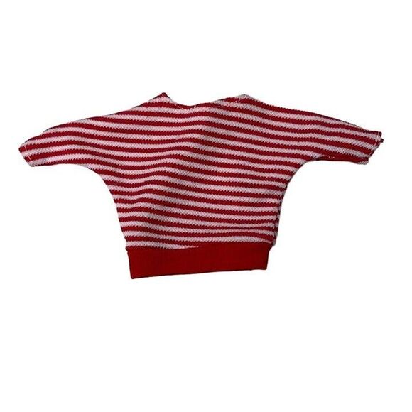 Vintage Barbie Red and White Sweater - Picture 1 of 3
